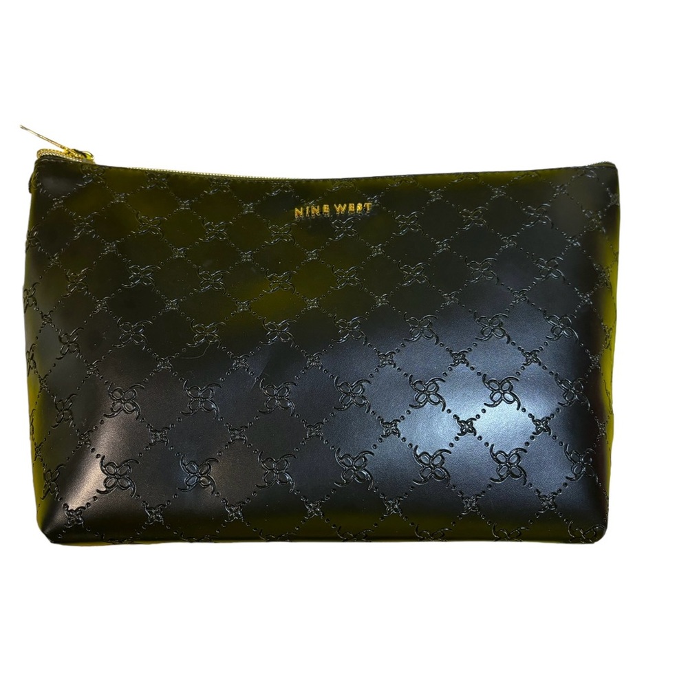 NWT NINE WEST TRAVEL COSMETIC BAG WITH A TRAVEL BOTTLE